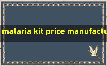 malaria kit price manufacturer